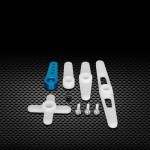 KINGMAX CLS0911W 26g Servo numérique à aile métallique haute tension moteur sans noyau à grande vitesse pour drones d'avion RC à voilure fixe